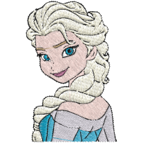 Matriz de Bordado Elsa Frozen Di..